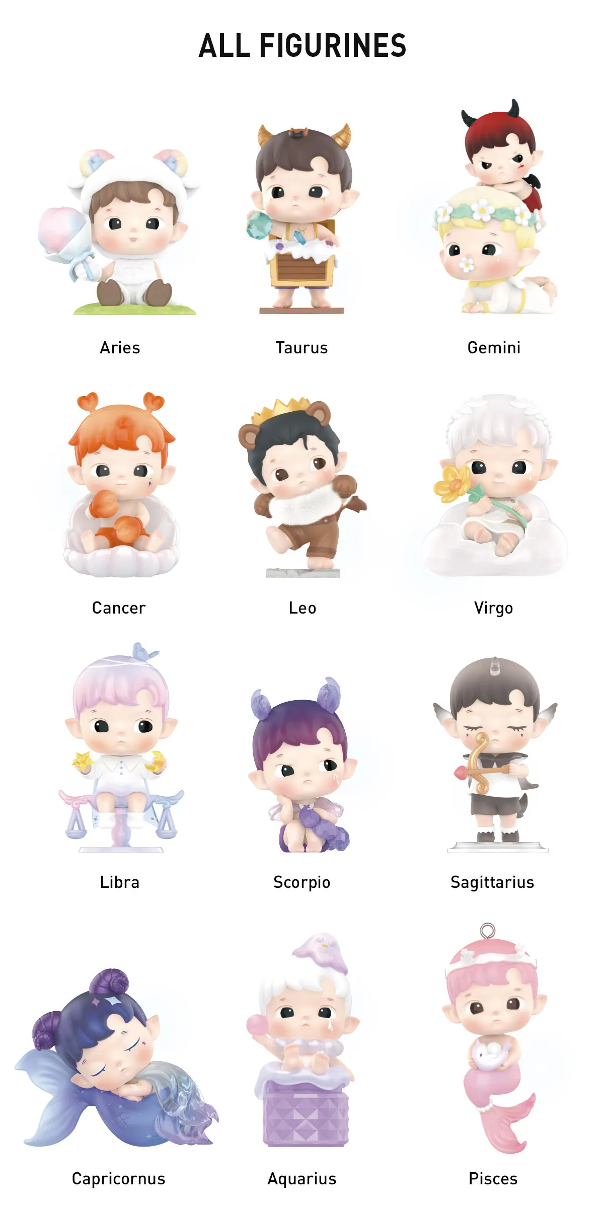 HACIPUPU The Constellation Series Figures