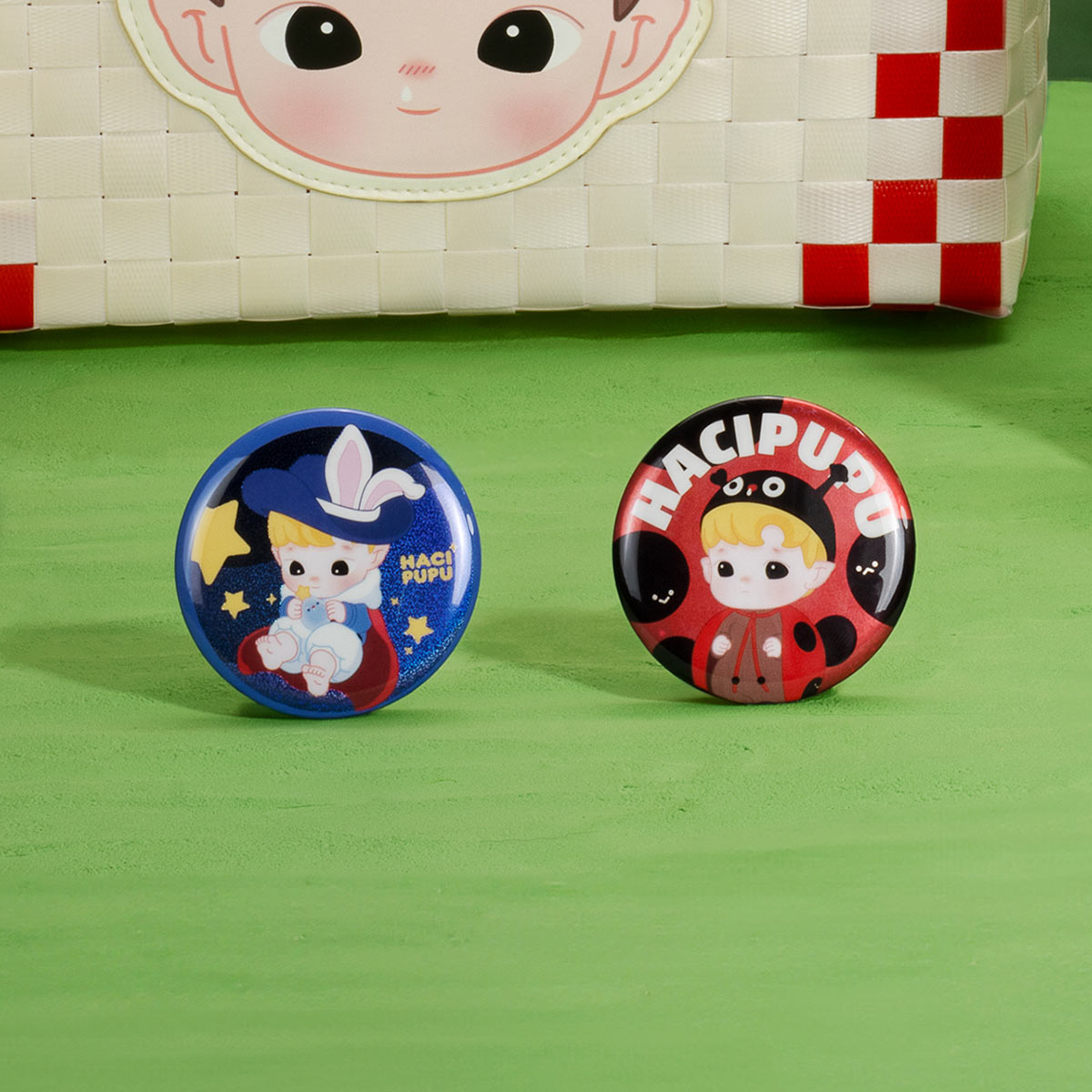 HACIPUPU Adventures In The Woods Series-Tinplate Badge Blind Box