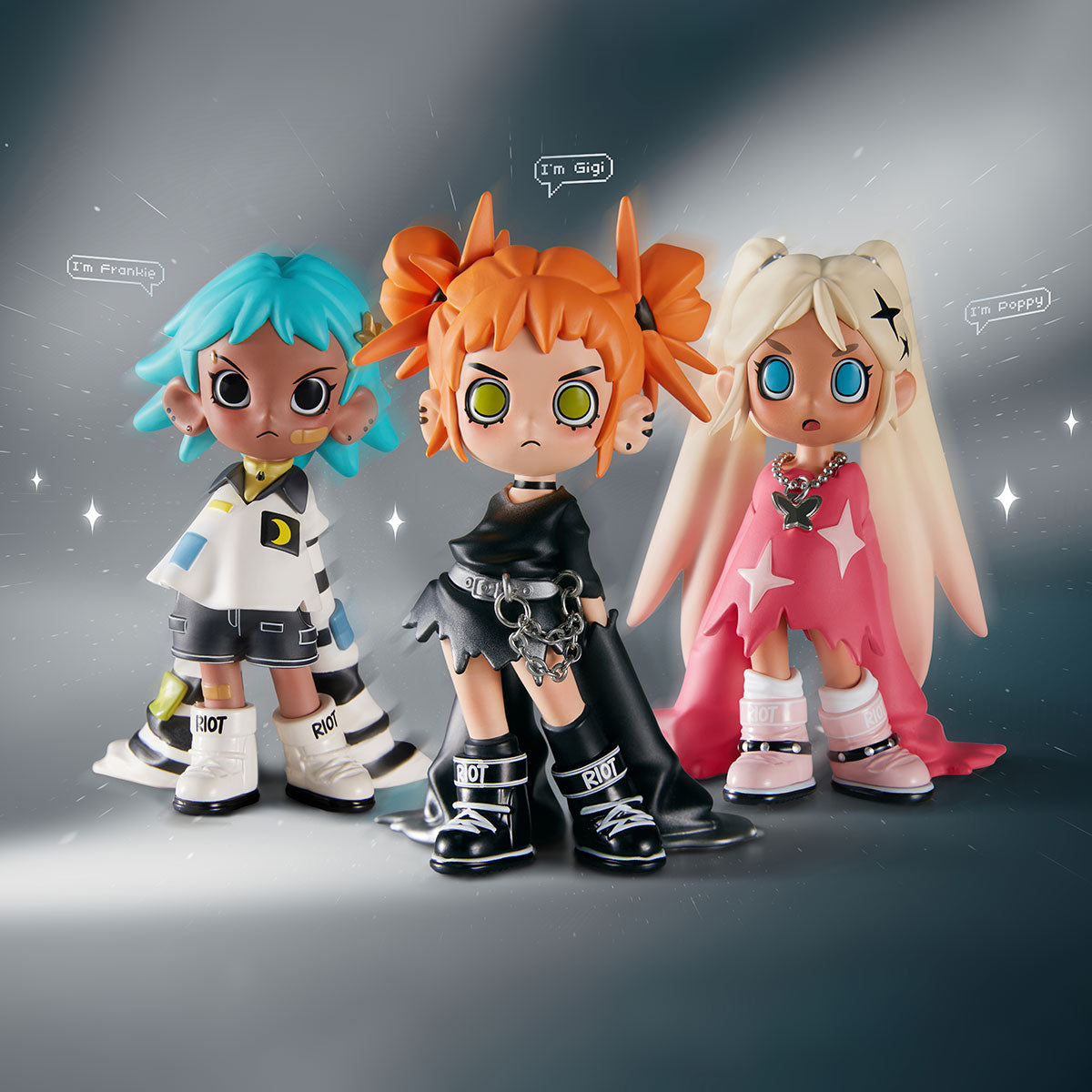 Lil Peach Riot:Loading! Series Figures
