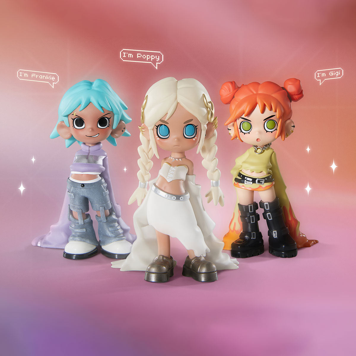 Lil Peach Riot:Loading! Series Figures