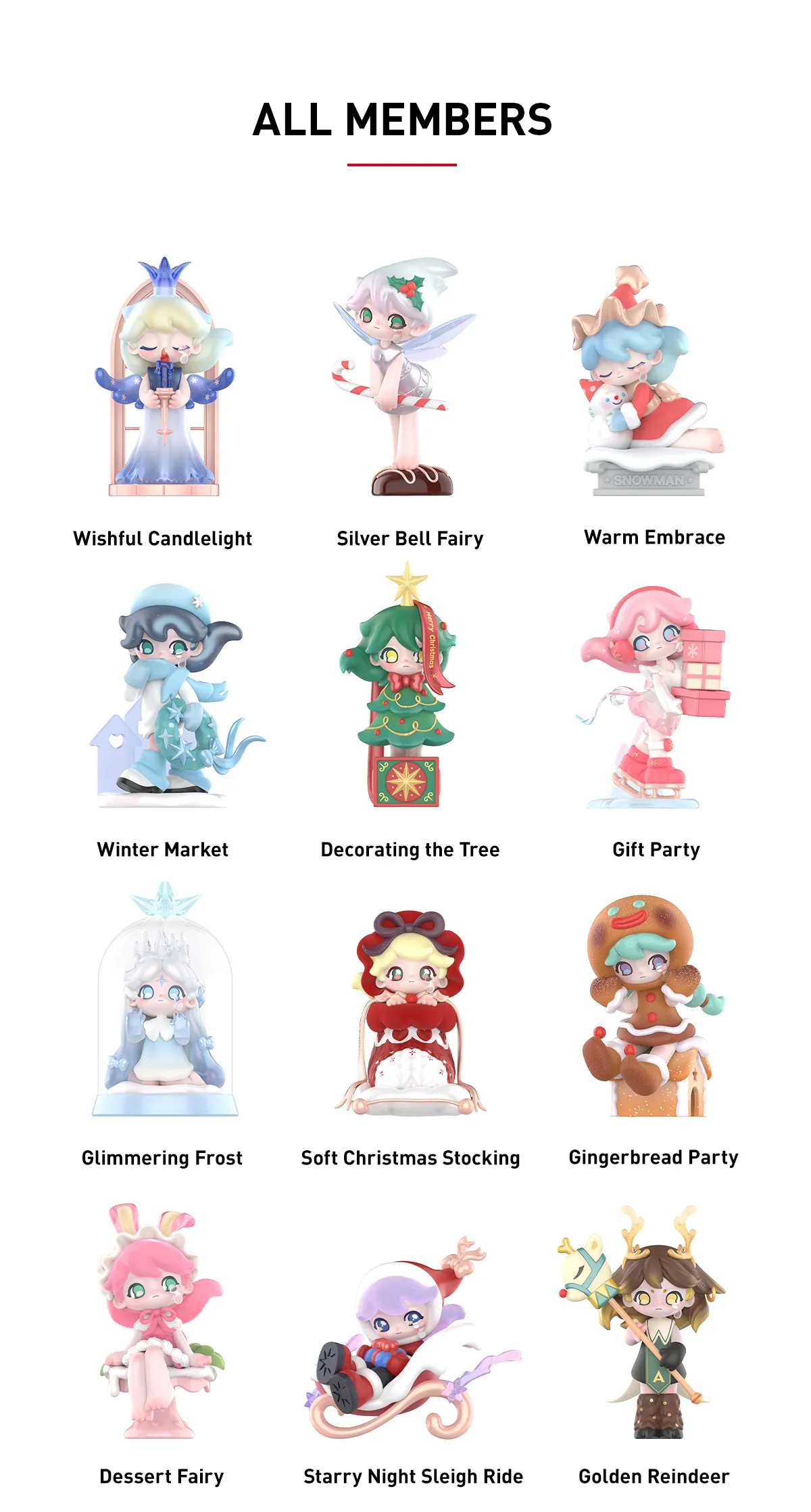 AZURA Warm Christmas Series Figures