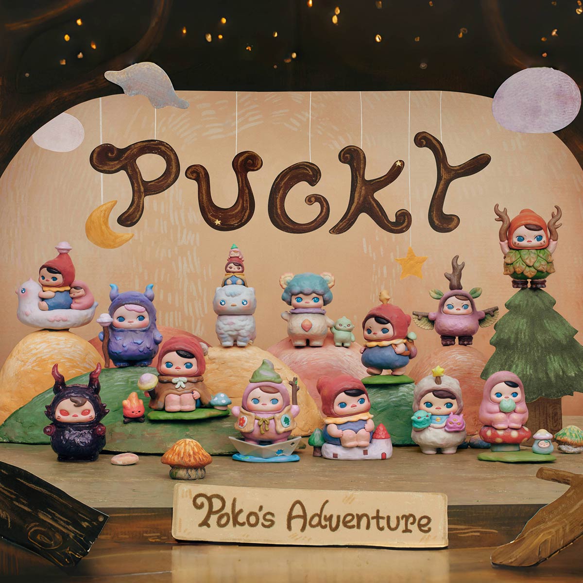 PUCKY Poko's Adventure Series Figures