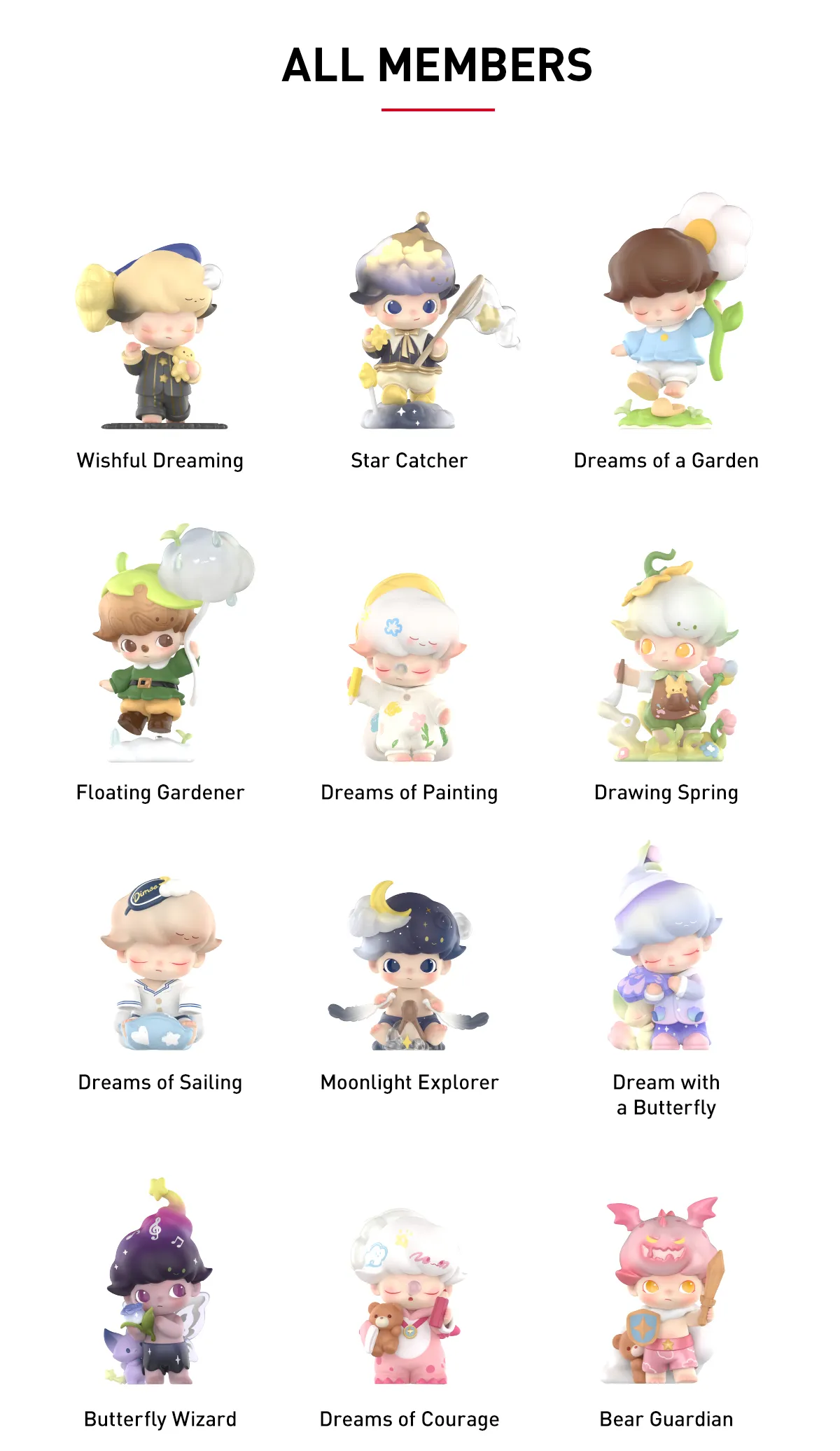 DIMOO Weaving Wonders Series Figures