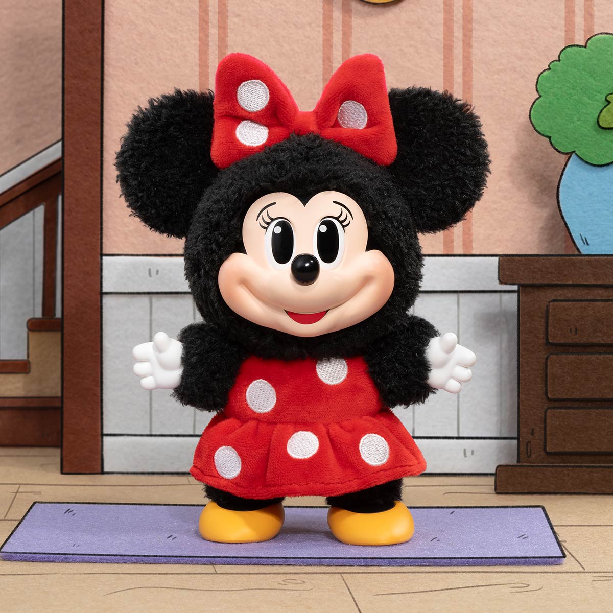Mickey Family Cute Together Keychain Series Figures