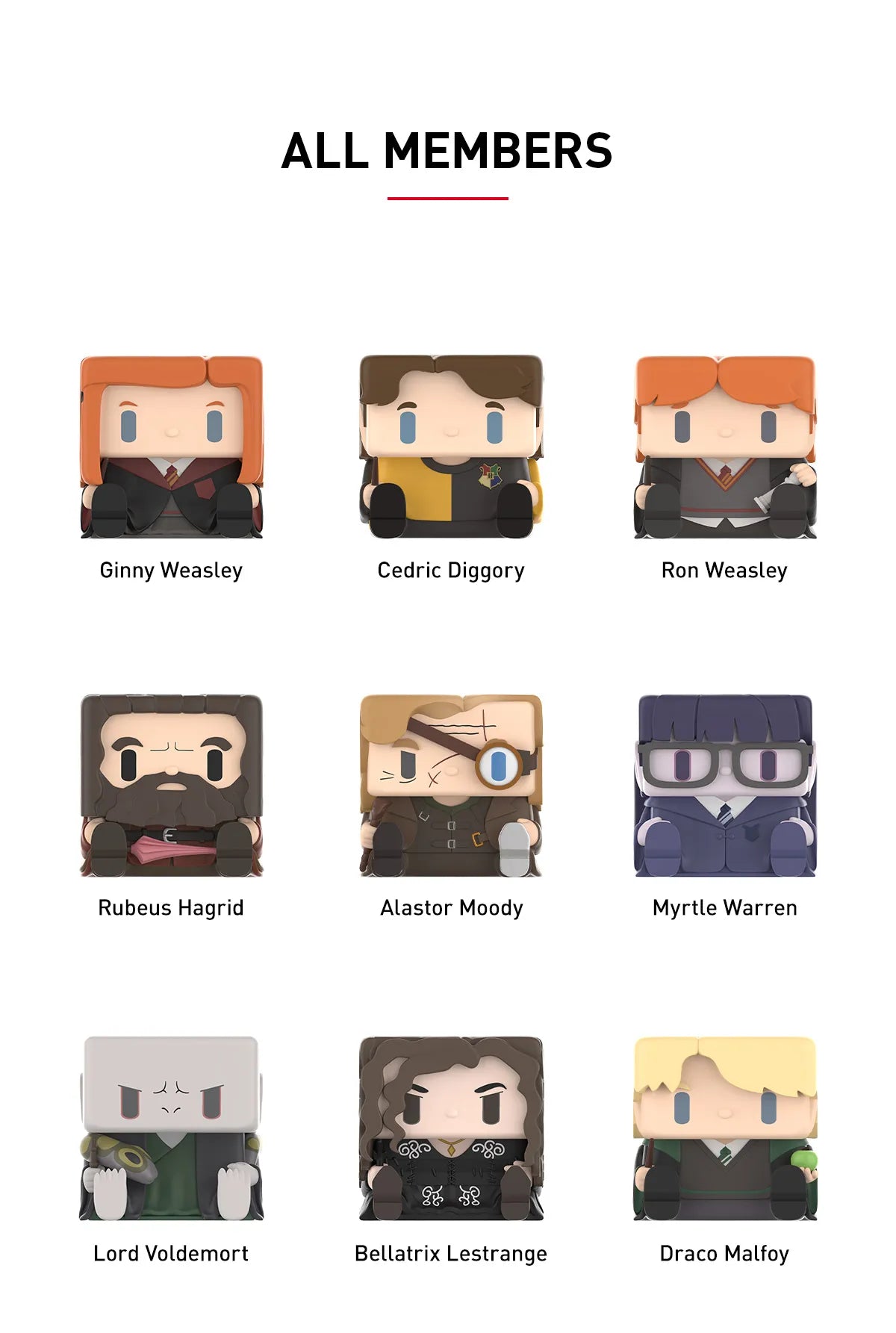 Harry Potter POP CUBE-2 Series Figures