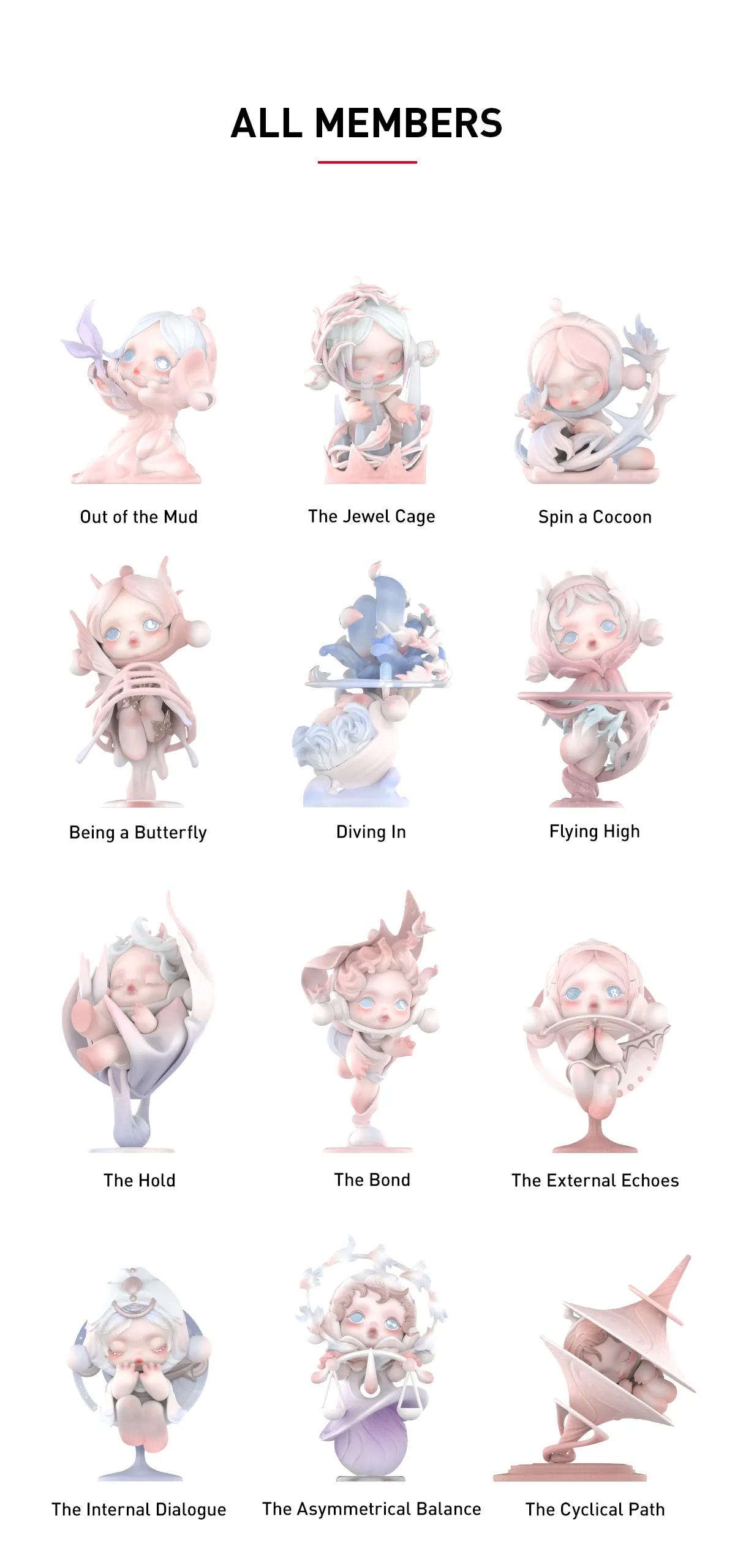SKULLPANDA The Paradox Series Figures