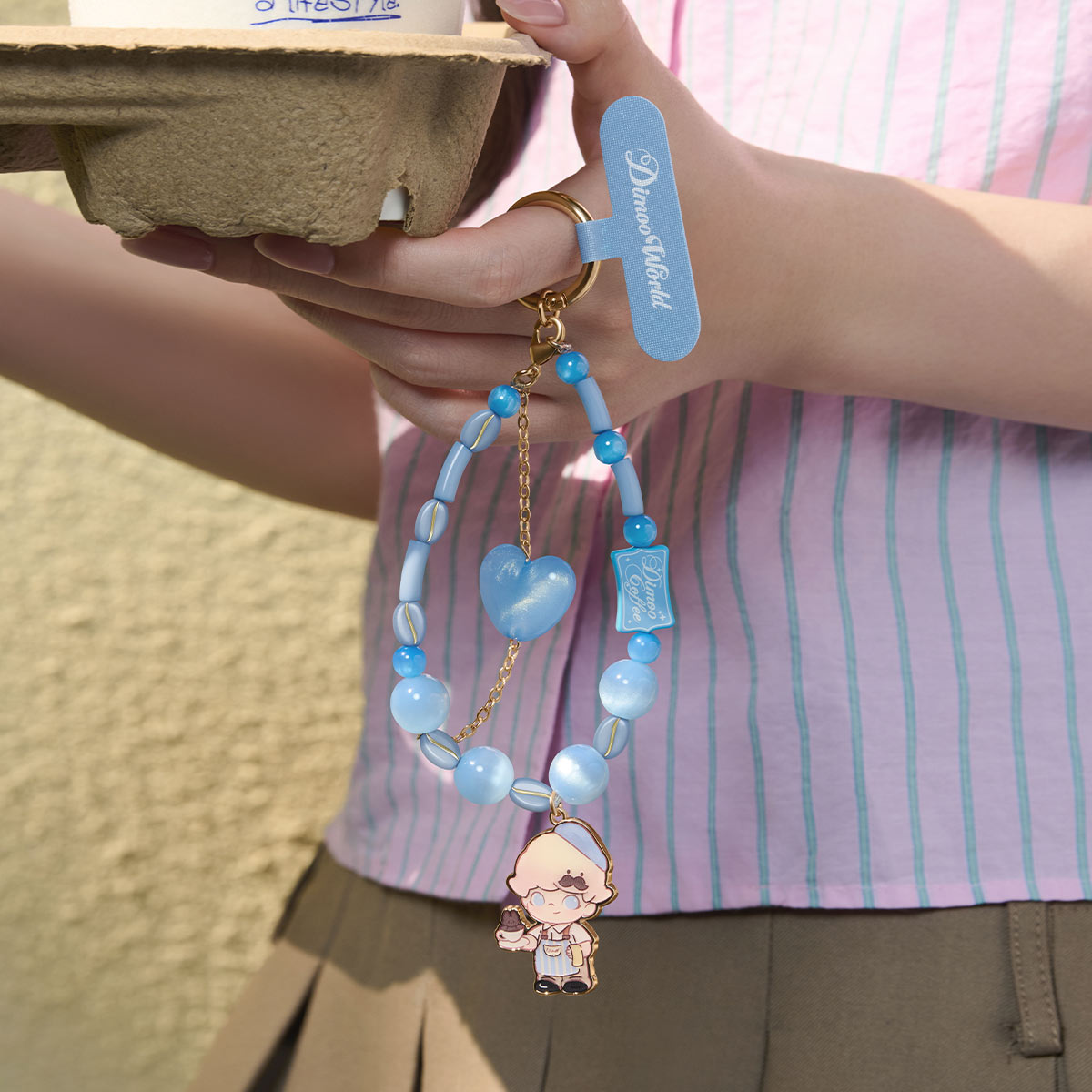 DIMOO Crush on Coffee Series-Phone Charm Blind Box