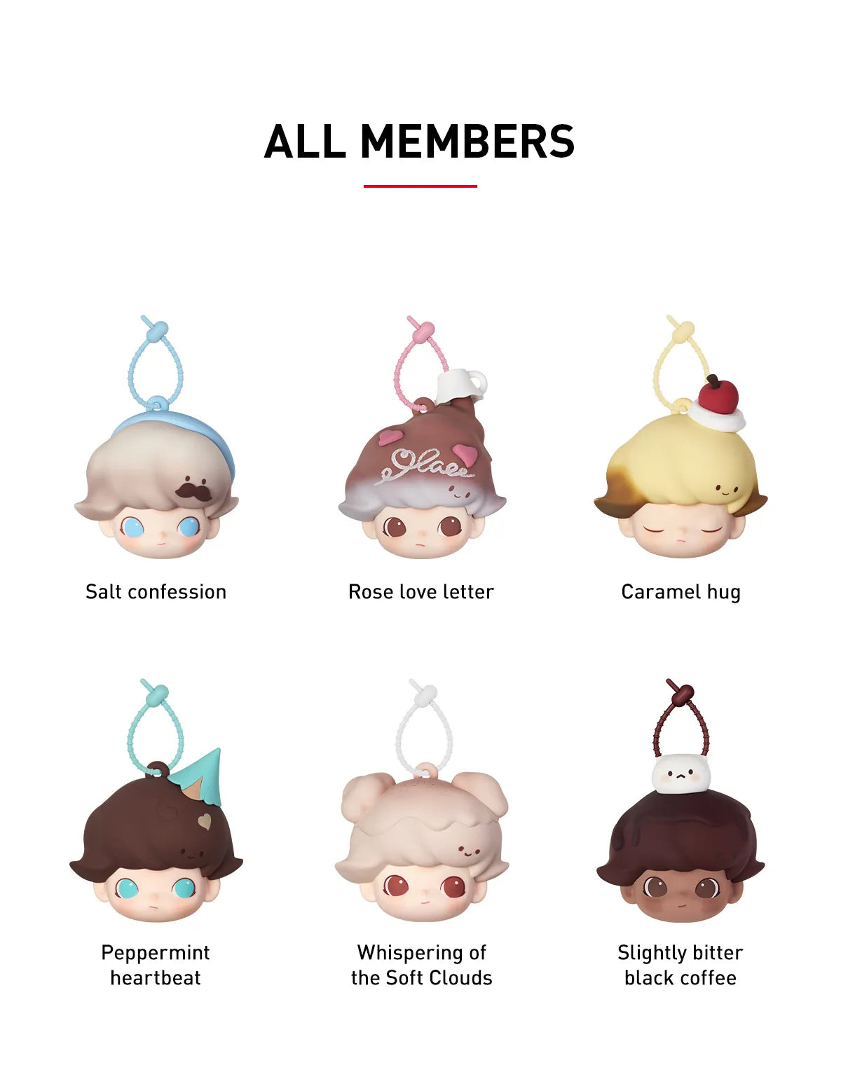 DIMOO Crush on Coffee Series-Earphone Case Blind Box