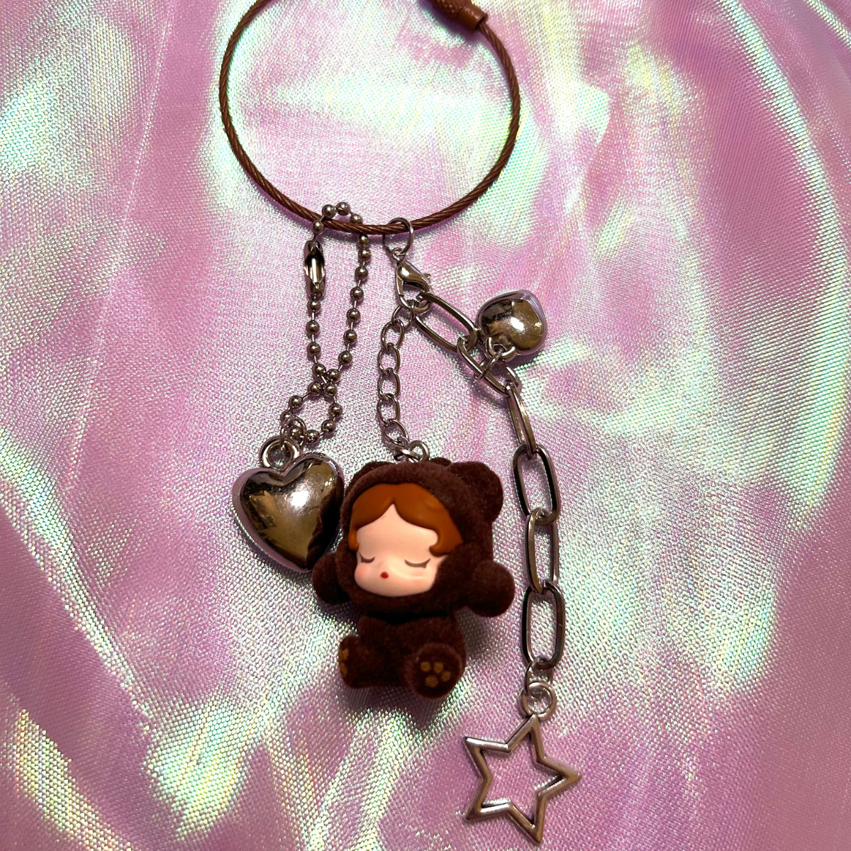 SKULLPANDA Pajama Cross Dressing Keychain