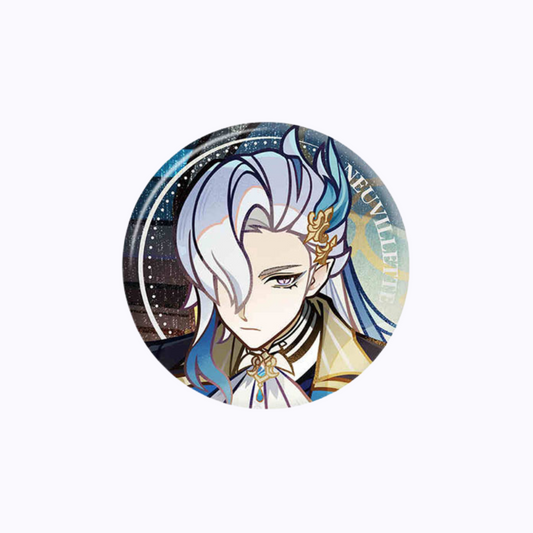 Genshin Impact Series Tin Badge (Neuvillette)
