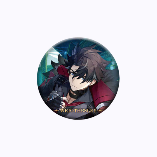 Genshin Impact Character Tin Badge (Wriothesley)