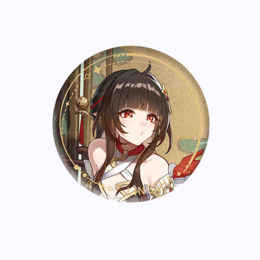 Honkai: Star Rail Standing Design Series Tin Badge The Abundance Path (Lingsha)