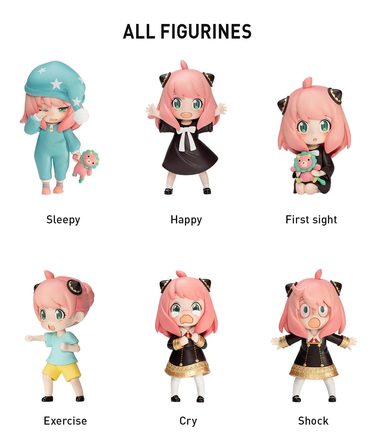 Spy × Family Anya's Daily Life Series Figures