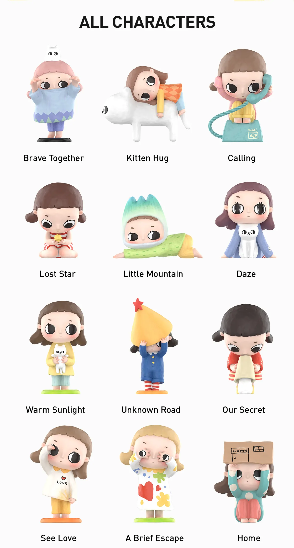 Nyota's Fluffy Life Series Figures