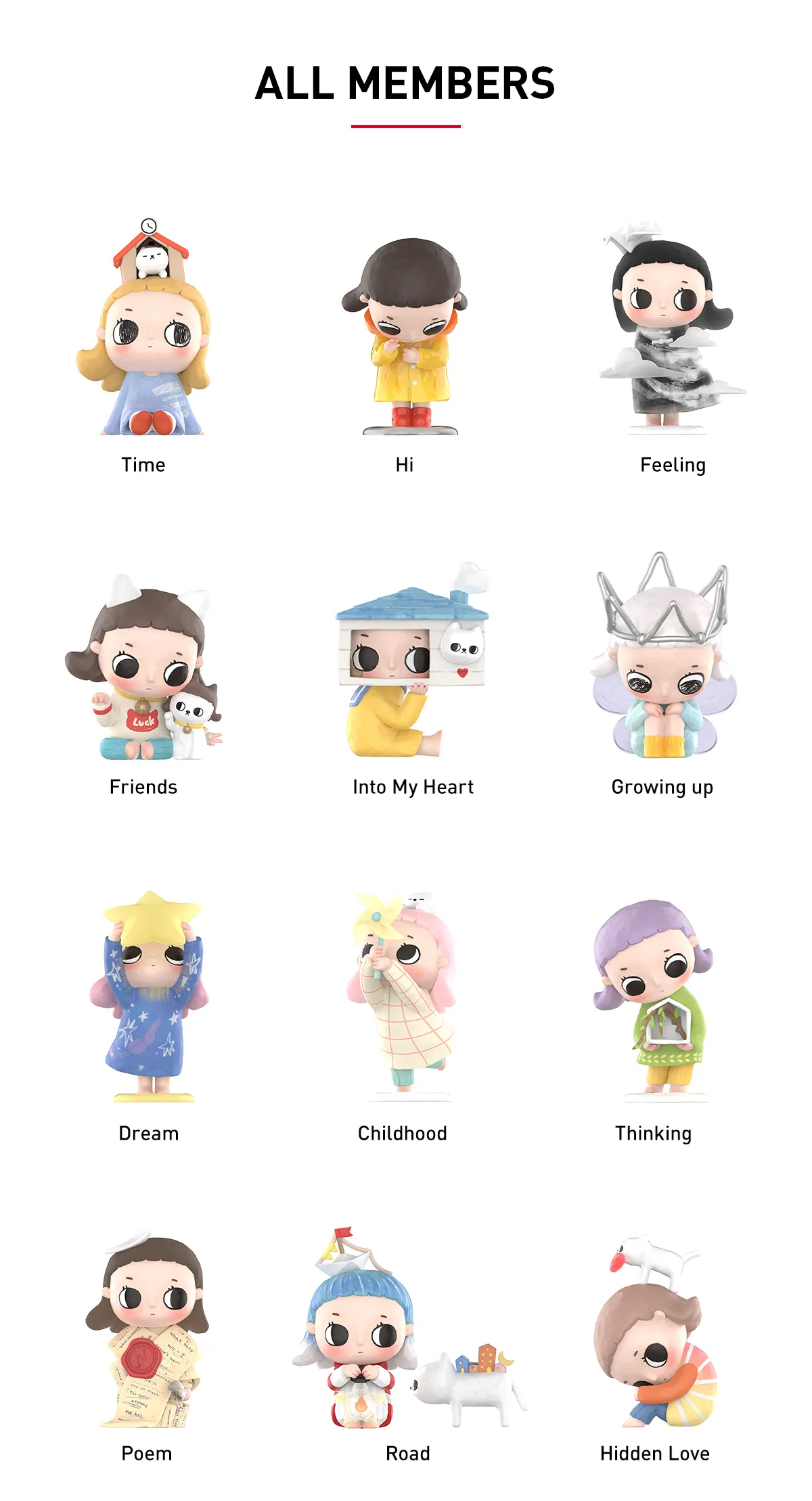 Nyota Growing up by Your Way Series Figures