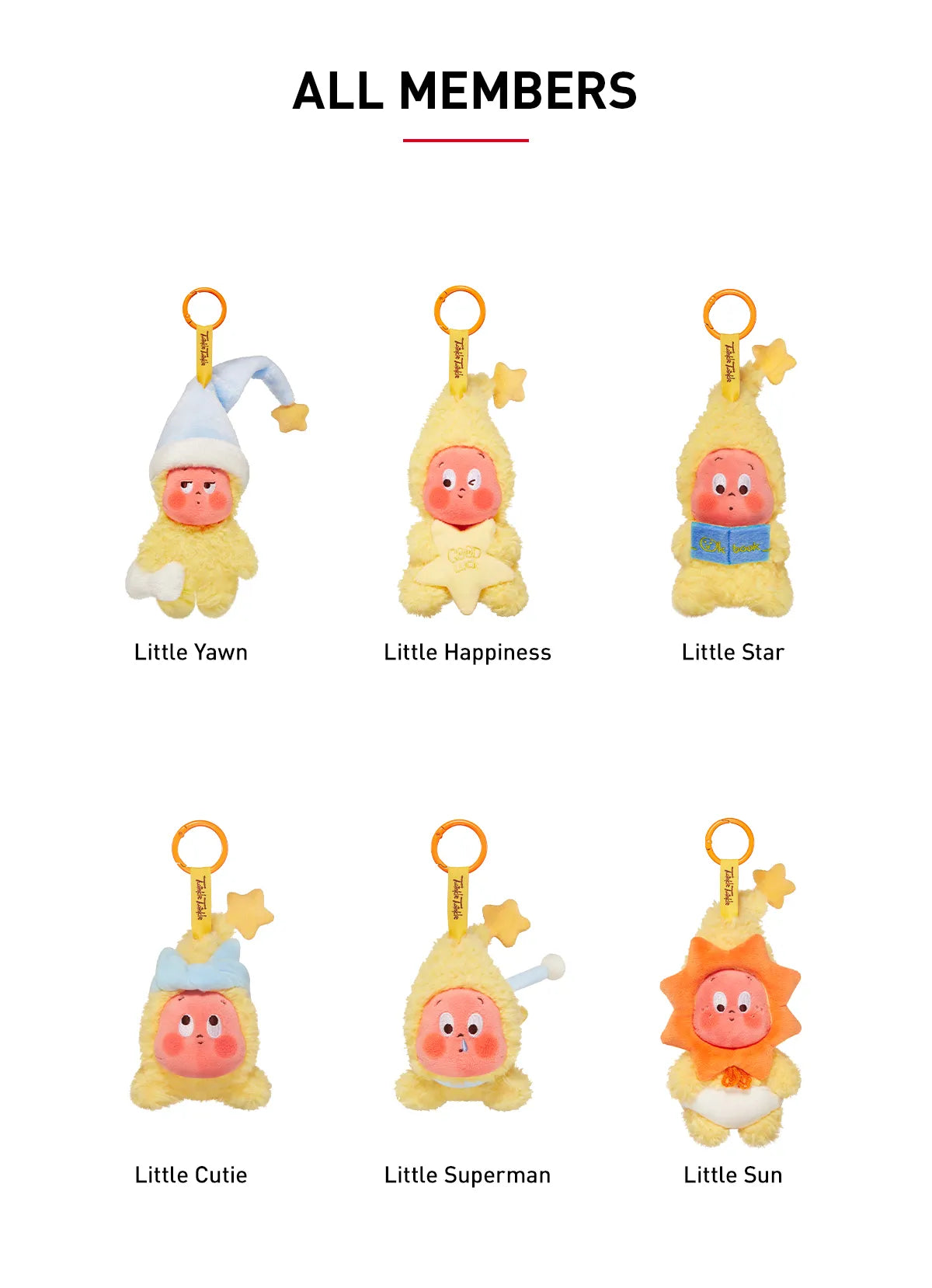 We are Twinkle Twinkle Series-Plush Pendant Blind Box
