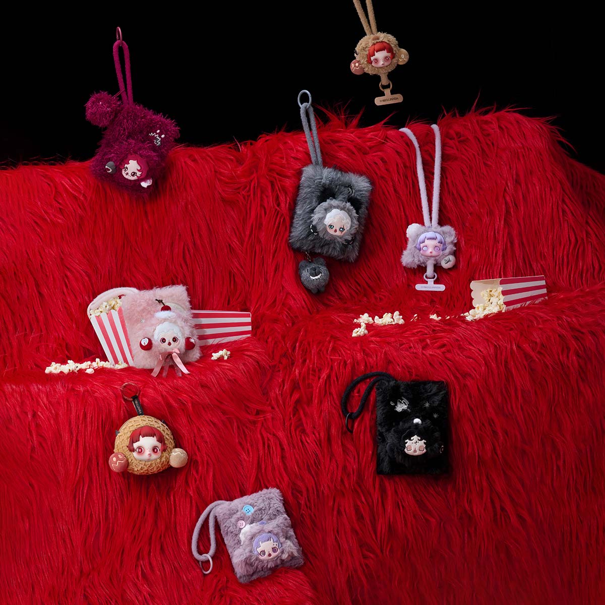 SKULLPANDA You Found Me！Series Plush Mini Bag