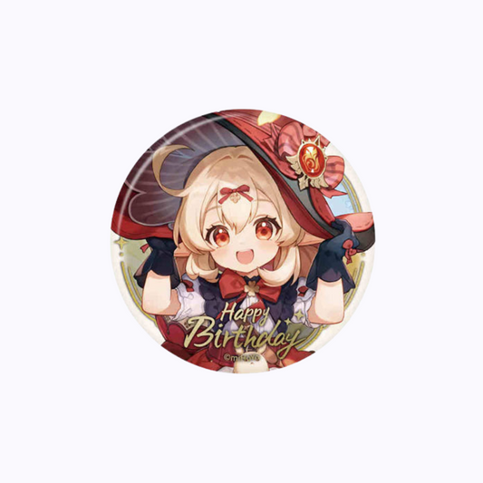 Genshin Impact "Destined Day" Character Tin Badge (Klee)