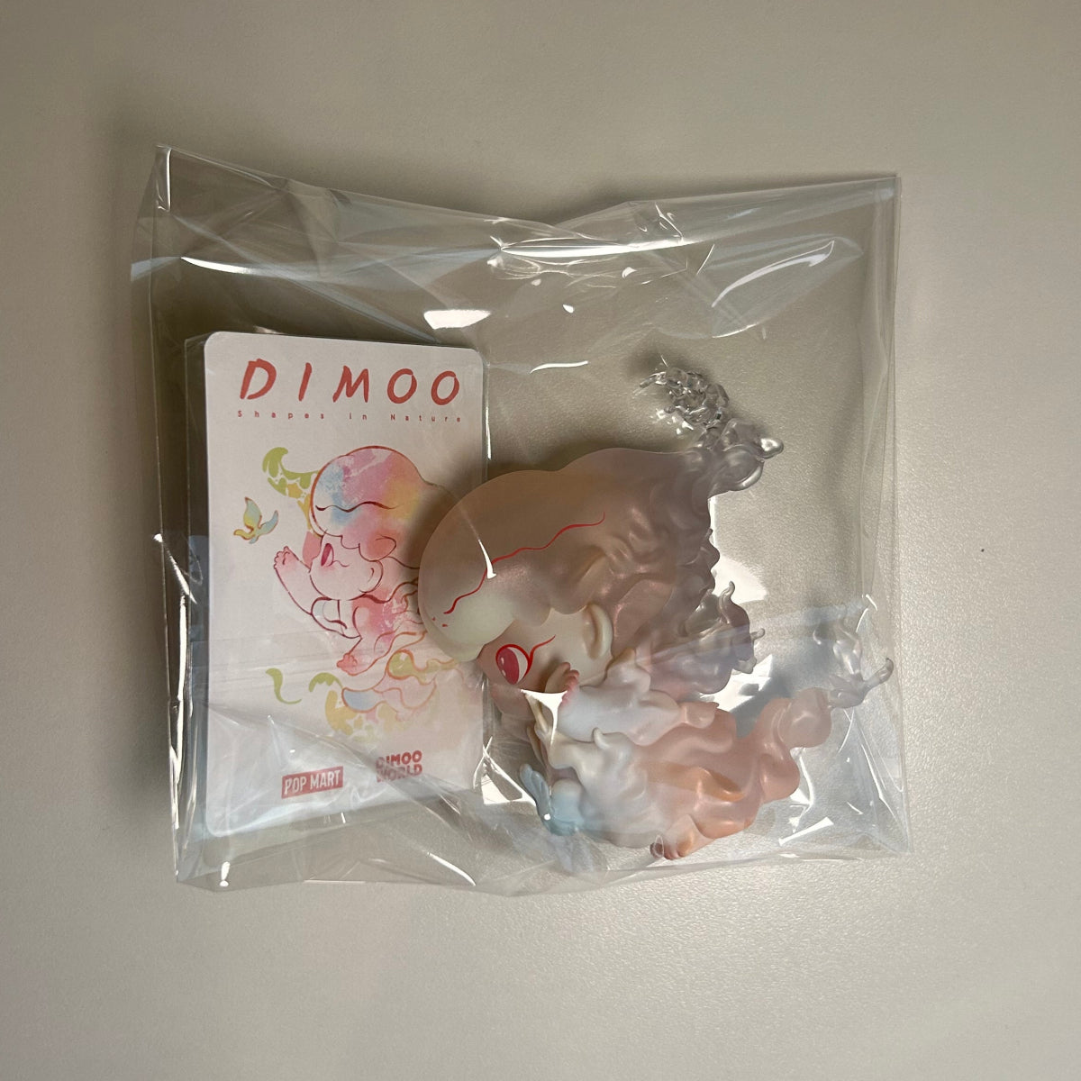 [PRE-OWNED] DIMOO Shapes in Nature Series Figures (Parting Clouds)
