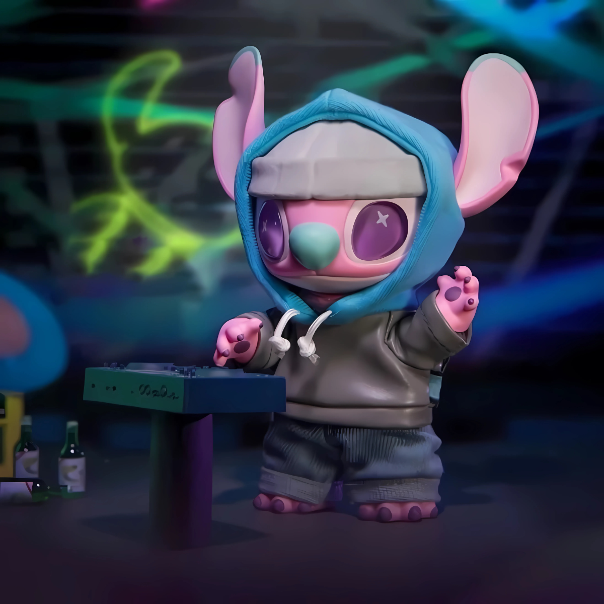 Stitch Gen Z Street Plush Keychain Blind Box